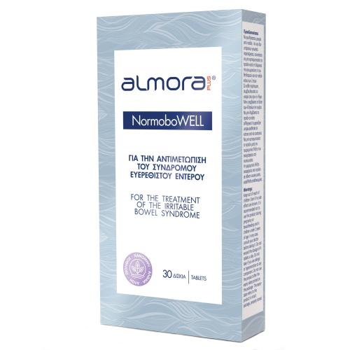 Almora Plus® NormoboWELL για την Αντιμετώπιση των Συμπτωμάτων του Συνδρόμου Ευερέθιστου Εντέρου 30tabs