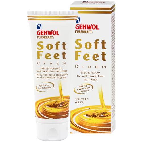 Gehwol Fusskraft Soft Feet Cream Κρέμα Ποδιών για Πέλματα και Γάμπες με Μέλι και Γάλα 125ml