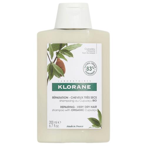 Klorane Shampoo With Cupuacu Butter Σαμπουάν για Πολύ Ξηρά Μαλλιά Με Βούτυρο Κουπουασού 200ml
