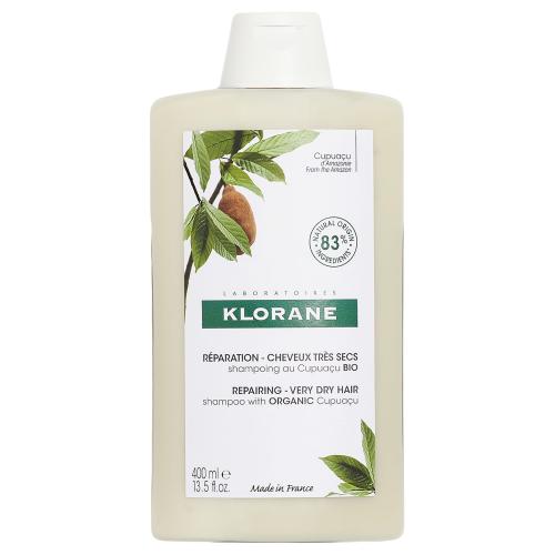 Klorane Shampoo With Cupuacu Butter Σαμπουάν για Πολύ Ξηρά Μαλλιά Με Βούτυρο Κουπουασού 400ml