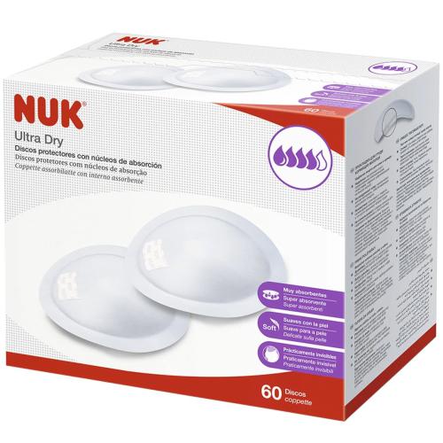 Nuk Ultra Dry Επιθέματα Στήθους 60 τεμάχια 10.252.140