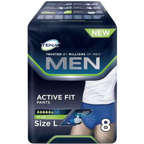 Tena Men Active Fit Pants Plus Ανδρικά Προστατευτικά Εσώρουχα 8 Τεμάχια - Large