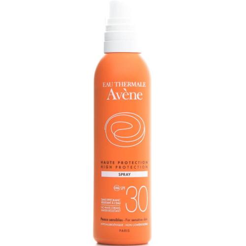 Avene High Protection Spray Spf30 Υψηλή Αντηλιακή Προστασία του Ευαίσθητου Δέρματος Πρόσωπου Σώματος 200ml