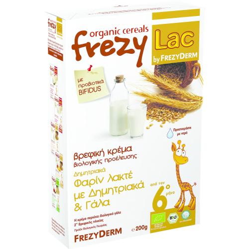 Frezyderm Frezylac Bio Cereal Φαρίν Λακτέ Δημητριακά με Γάλα 200gr