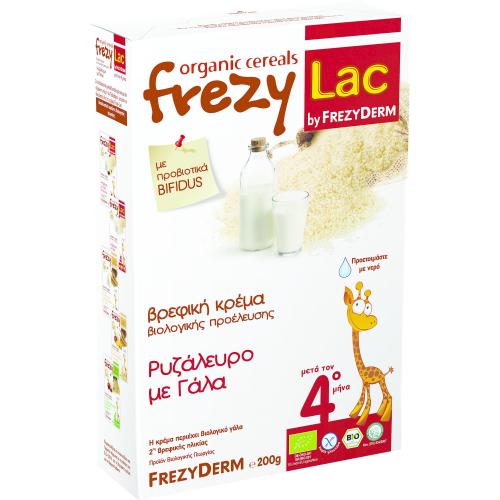 Frezyderm Frezylac Bio Cereal Ρυζάλευρο Γάλα 200gr
