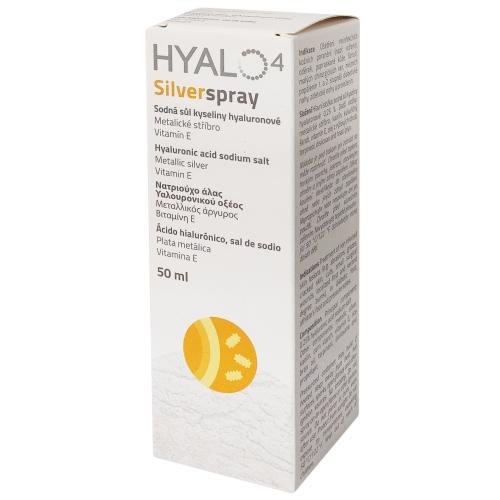 Hyalo4 Silver Spray Spray Εναιωρήματος που Συμβάλλει στην Επούλωση Πληγών 50ml