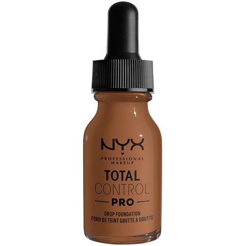 NYX Professional Makeup Total Control Pro Drop Foundation Δίνει στο Δέρμα Φυσικό Υγιές Φινίρισμα Απαλύνοντας τις Ατέλειες 13ml - Cappuccino