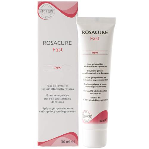 Synchroline Rosacure Fast Face Cream - Gel, Κρέμα - Gel Προσώπου για την Αντιμετώπιση του Ερυθήματος 30ml