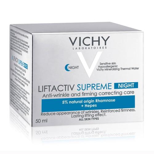 Vichy Liftactiv Supreme Anti-Wrinkle Night Cream Αντιρυτιδική & Συσφικτική Κρέμα Νύχτας, Lifting Μεγάλης Διάρκειας 50ml