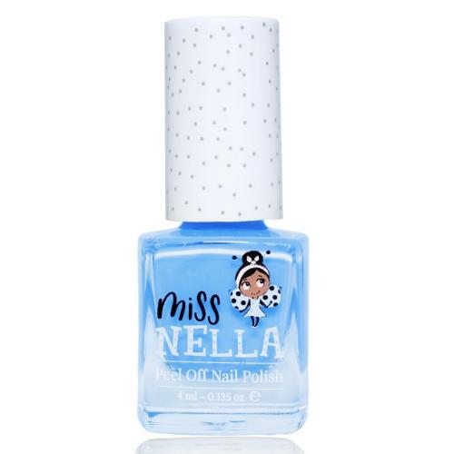 Miss Nella Peel Off Nail Polish Κωδ. 775-12 Παιδικό, μη Τοξικό Βερνίκι Νυχιών με Βάση το Νερό 4ml - Blue Bell