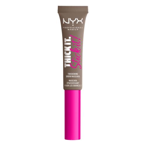 NYX Professional Makeup Thick It Stick It Thickening Brow Mascara 01 Taupe Gel Μάσκαρα Φρυδιών 7ml