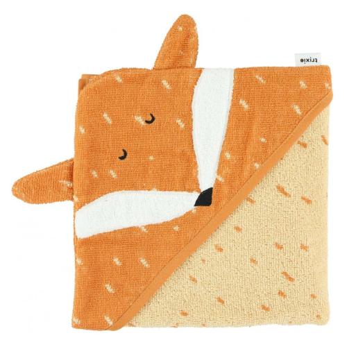 Trixie Hooded Towel Κωδ 77108 Παιδική Πετσέτα Μπάνιου με Κουκούλα 1 Τεμάχιο - Mr. Fox