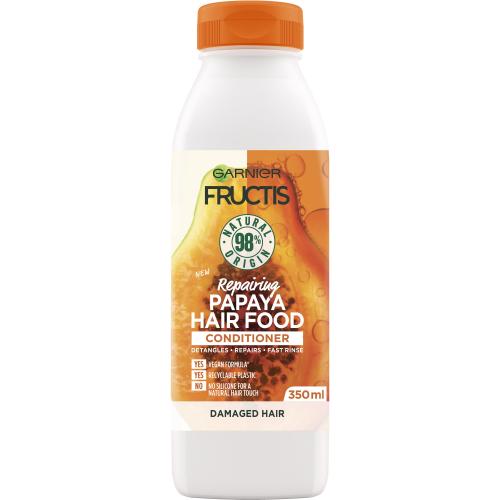 Garnier Fructis Hair Food Repairing Conditioner Papaya Επανορθωτική Μαλακτική Κρέμα Μαλλιών με Παπάγια για Φθαρμένα Μαλλιά 350ml