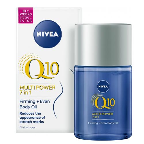Nivea Q10 Multipower 7 in 1 Firming & Even Body Oil Έλαιο Σύσφιξης Σώματος με Συνένζυμο Q10 100ml