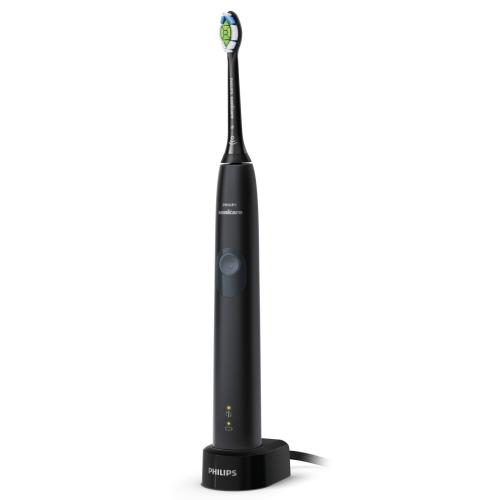 Philips Sonicare 4300 Black Protective Clean Ηλεκτρική Οδοντόβουρτσα σε Μαύρο Χρώμα για Καλύτερο Καθαρισμό & πιο Λευκά Δόντια 1 Τεμάχιο