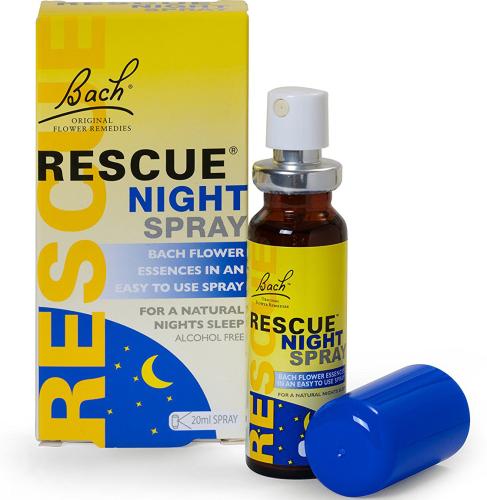 Power Health Bach Rescue Night Spray Φυσικό Βοήθημα για την Αϋπνία σε Spray Χωρίς Αλκοόλη 20ml