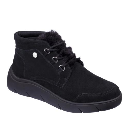 Scholl Shoes La Thuile Black Μαύρο Γυναικεία Ανατομικά Παπούτσια Χαρίζουν Σωστή Στάση & Φυσικό Χωρίς Πόνο Βάδισμα 1 Ζευγάρι - 36