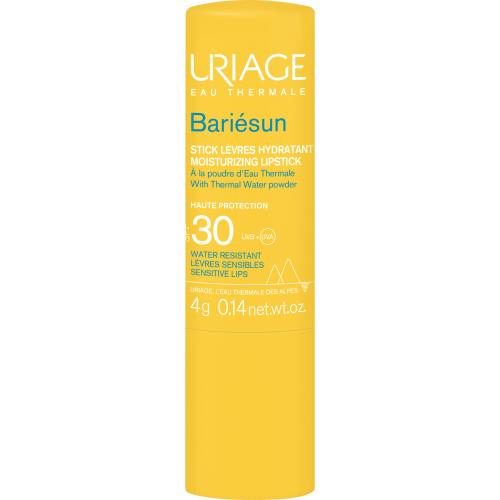 Uriage Bariesun Spf30 Moisturizing Lipstick High Protection Αδιάβροχο Ενυδατικό Αντηλιακό Stick Χειλιών Υψηλής Προστασίας 4gr