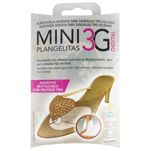 Herbi Feet Mini 3G Plangelitas Μαξιλάρι Μεταταρσίου Για Πέδιλα One Size 2 Τεμάχια