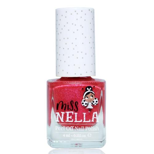 Miss Nella Peel Off Nail Polish Κωδ. 775-10 Παιδικό, μη Τοξικό Βερνίκι Νυχιών με Βάση το Νερό 4ml - Tickle me Pink