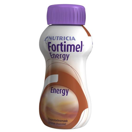 Nutricia Fortimel Energy Choco Συμπλήρωμα Διατροφής - Θρεπτικό Σκεύασμα Υψηλής Ενέργειας με Γεύση Σοκολάτα 4x200ml