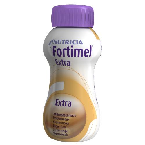 Nutricia Fortimel Extra Moka Πόσιμο Θρεπτικό Σκεύασμα Υψηλής Περιεκτικότητας σε Πρωτεΐνη με Γεύση Καφέ 4x200ml