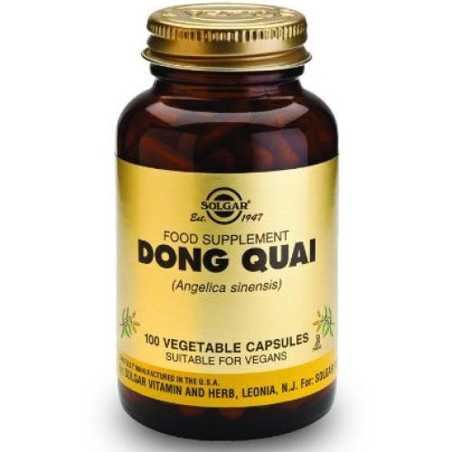 Solgar Dong Quai Συμπλήρωμα Διατροφής Κατάλληλο σε Περιπτώσεις Προεμμηνορυσιακής Έντασης 100veg.caps