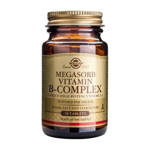 Solgar Megasorb B Complex ‘50’ 50tablets