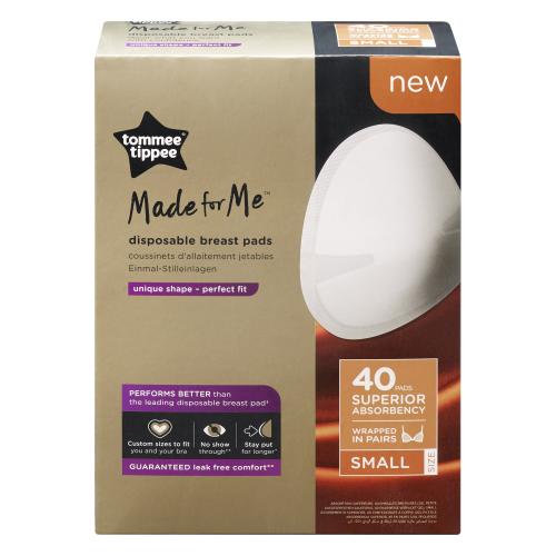 Tommee Tippee Disposable Breast Pads Daily Κωδ 423629 Επιθέματα Στήθους μίας Χρήσης 40 Τεμάχια - Small