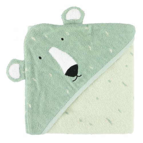 Trixie Hooded Towel Κωδ 77107 Παιδική Πετσέτα Μπάνιου με Κουκούλα 1 Τεμάχιο - Mr. Polar