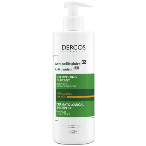 Vichy Dercos Anti-Dandruff DS Shampoo for Dry Hair Αντιπυτιριδικό Σαμπουάν για Ξηρά μαλλιά, 300ml & Δώρο 100ml