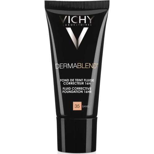 Vichy Dermablend Fdt Correcteur Fluide Spf35 Διορθωτικό Make-Up με Λεπτόρρευστη Υφή 30ml - 35 Sand