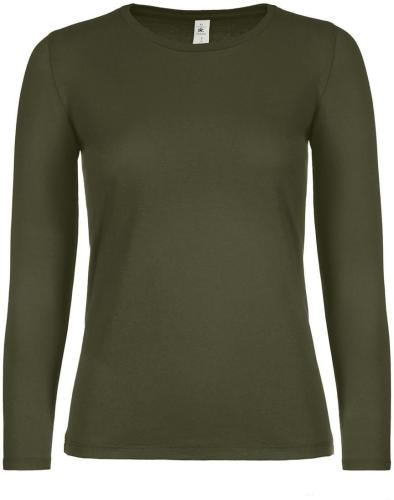 Γυναικείο μακρυμάνικο T- Shirt B & C TW06T Urban Khaki
