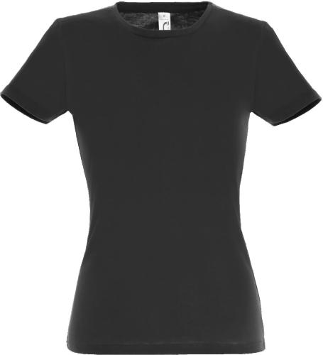 Γυναικείο T-shirt Miss SOLS 11386 Dark Grey