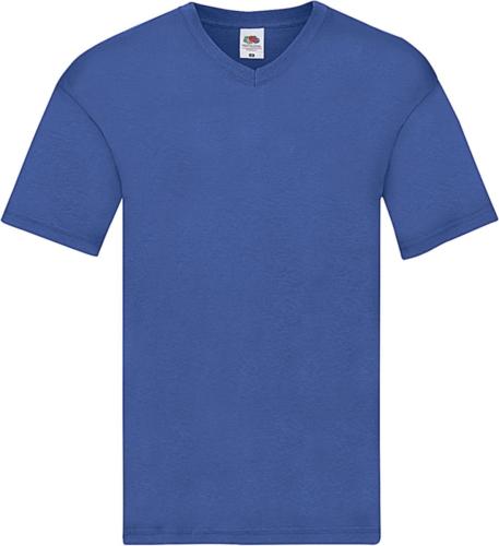 Ανδρικο T Shirt Original V-Neck Fruit of the Loom 61-426-0 Royal Blue