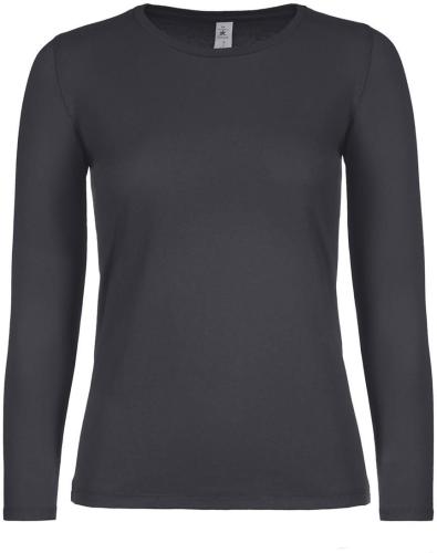 Γυναικείο μακρυμάνικο T- Shirt B & C TW06T Dark Grey