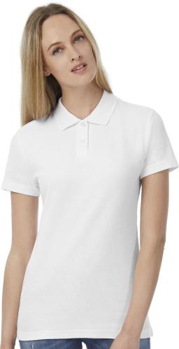 Γυναικείο Μπλουζάκι Pique Polo Shirt B & C ID.001 Women White