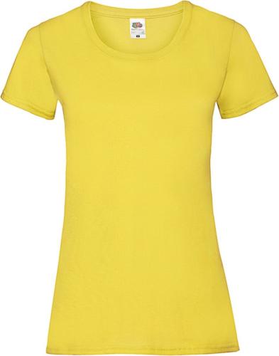 Lady-Fit Valueweight T Fruit of the Loom 61-372-0 Yellow