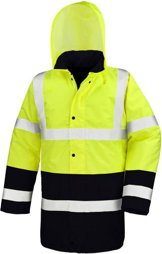 Μπουφάν ασφαλείας Core Motorway Result R452X Fluorescent Yellow/Black