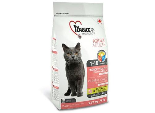 1St Choice Adult 1+ Years, Indoor Vitality, Chicken Formula