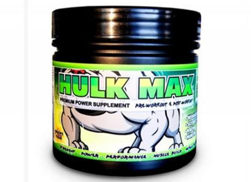 Hulk Max Μυϊκό συμπλήρωμα για άμεση βελτίωση επιδόσεων