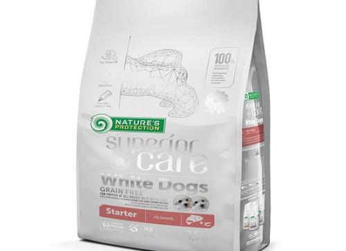 Nature's Protection SUPERIOR CARE WHITE DOGS GRAIN FREE STARTER