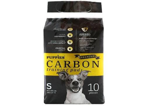 Puppies Premium εκπαιδευτικές πάνες με ενεργό άνθρακα.