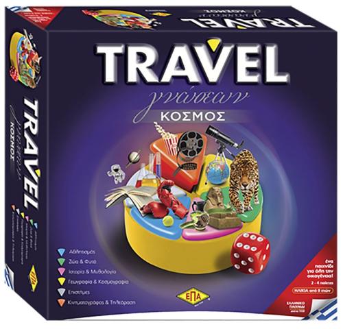 Επιτραπέζιο Παιχνίδι Travel Γνώσεων Κόσμος 27x27εκ. ΕΠΑ 69-1395 - ΕΠΑ - 69-1395