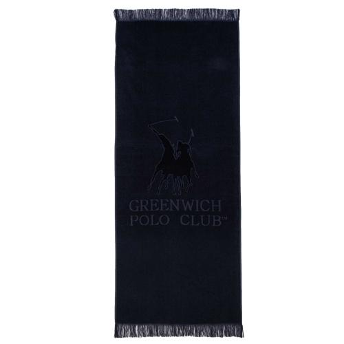 Πετσέτα Θαλάσσης Βαμβακερή 90x190εκ. Essential 3656 Μαύρη Greenwich Polo Club (Ύφασμα: Βαμβάκι 100%, Χρώμα: Μαύρο) - Greenwich Polo Club - 267901903656