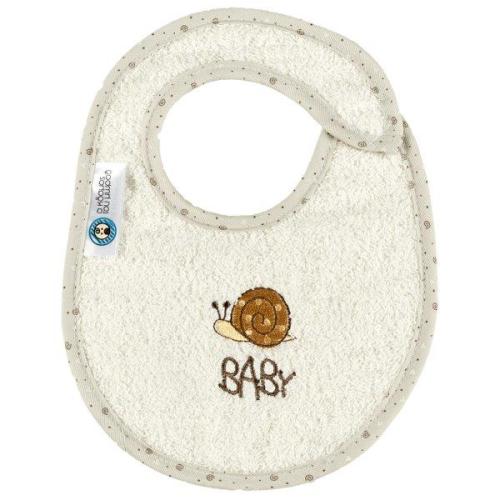 Σαλιάρα Βαμβακερή Μικρή Baby Ecrou (Ύφασμα: Βαμβάκι 100%, Χρώμα: Εκρού ) - Ο Κόσμος του Μωρού - 5205626181538