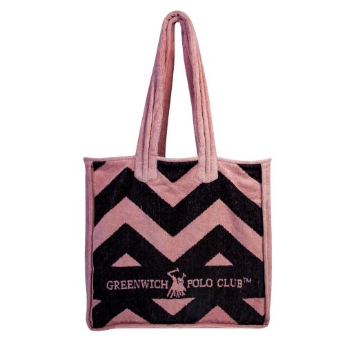 Τσάντα Θαλάσσης Βαμβακερή 42x45εκ. Essential 3649 Greenwich Polo Club (Ύφασμα: Βαμβάκι 100%, Χρώμα: Μαύρο) - Greenwich Polo Club - 268424503649