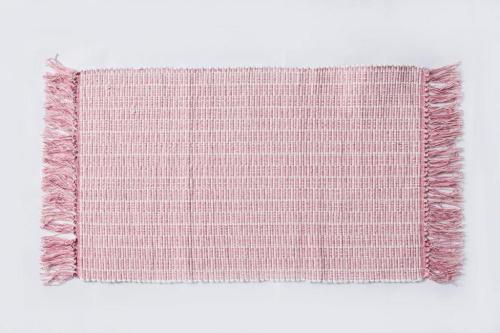 Χαλάκι Bαμβακερό 50x80εκ. Palamaiki Lila Pink (Ύφασμα: Βαμβάκι 100%, Χρώμα: Ροζ) - Palamaiki - 5205857196134