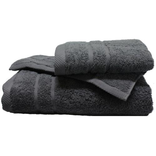 Πετσέτα Χεριών 40x60εκ. 600gr/m2 Dora Grey 24home (Ύφασμα: Βαμβάκι 100%, Χρώμα: Γκρι) - 24home.gr - 24-dora-tmx-grey-1