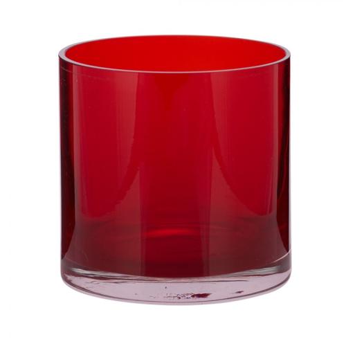 Παγοδοχείο Γυάλινο WM Collection 12x13εκ. NRO (Υλικό: Γυαλί, Χρώμα: Κόκκινο) - WM COLLECTION - NRO-red